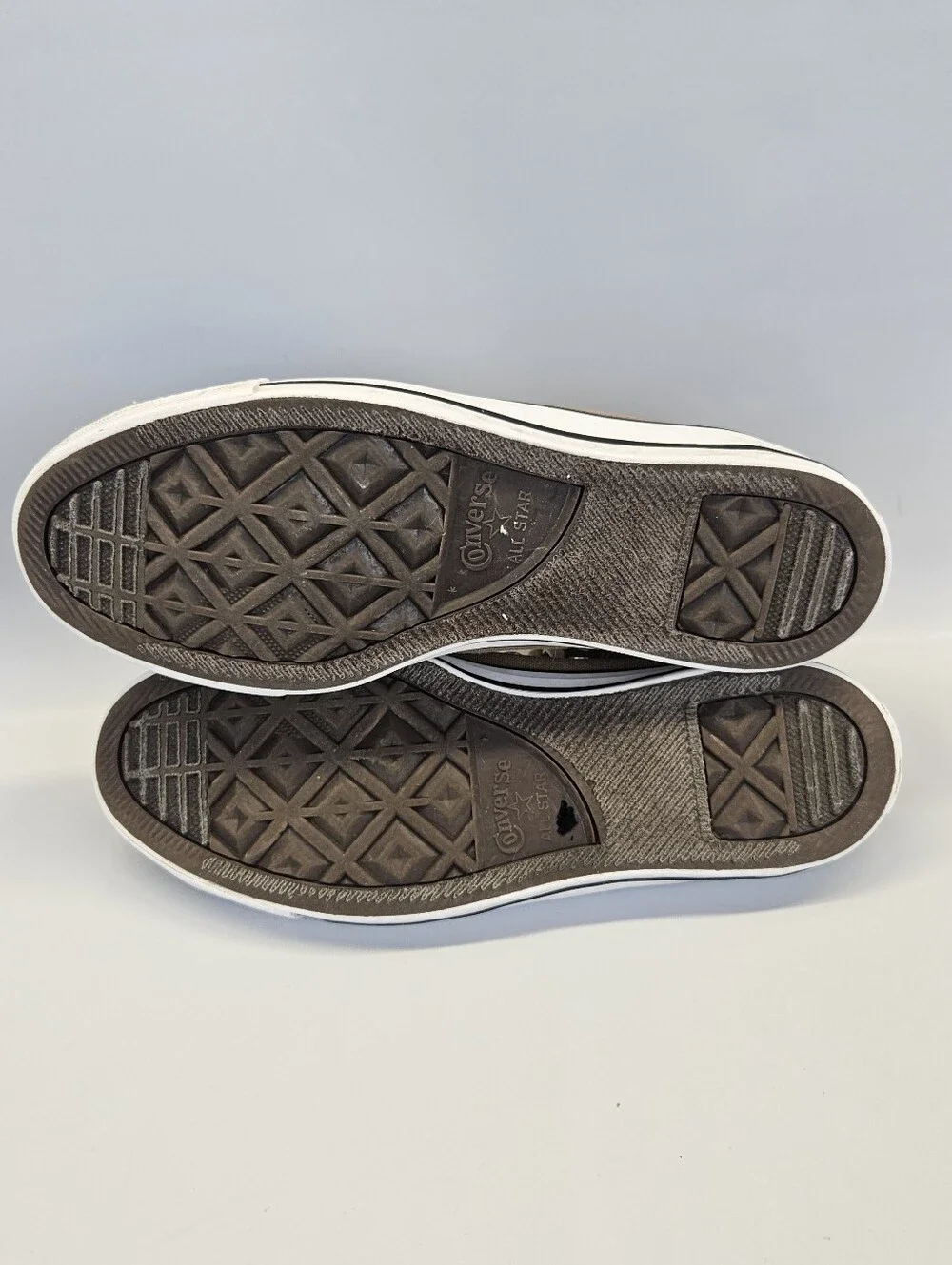Converse Chuck Taylor All Star High Top Shoes Brown Tan Mens 8.5 Womens 10.5